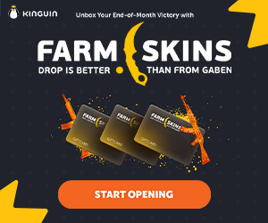 Unbox Your End-of-Month Victory with Farmskins Use code FARMSKINS5 for 5% OFF from Kinguin